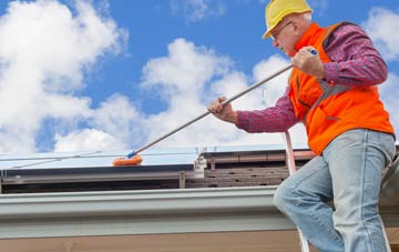 Langton Long Blandford soft wash roof cleaning